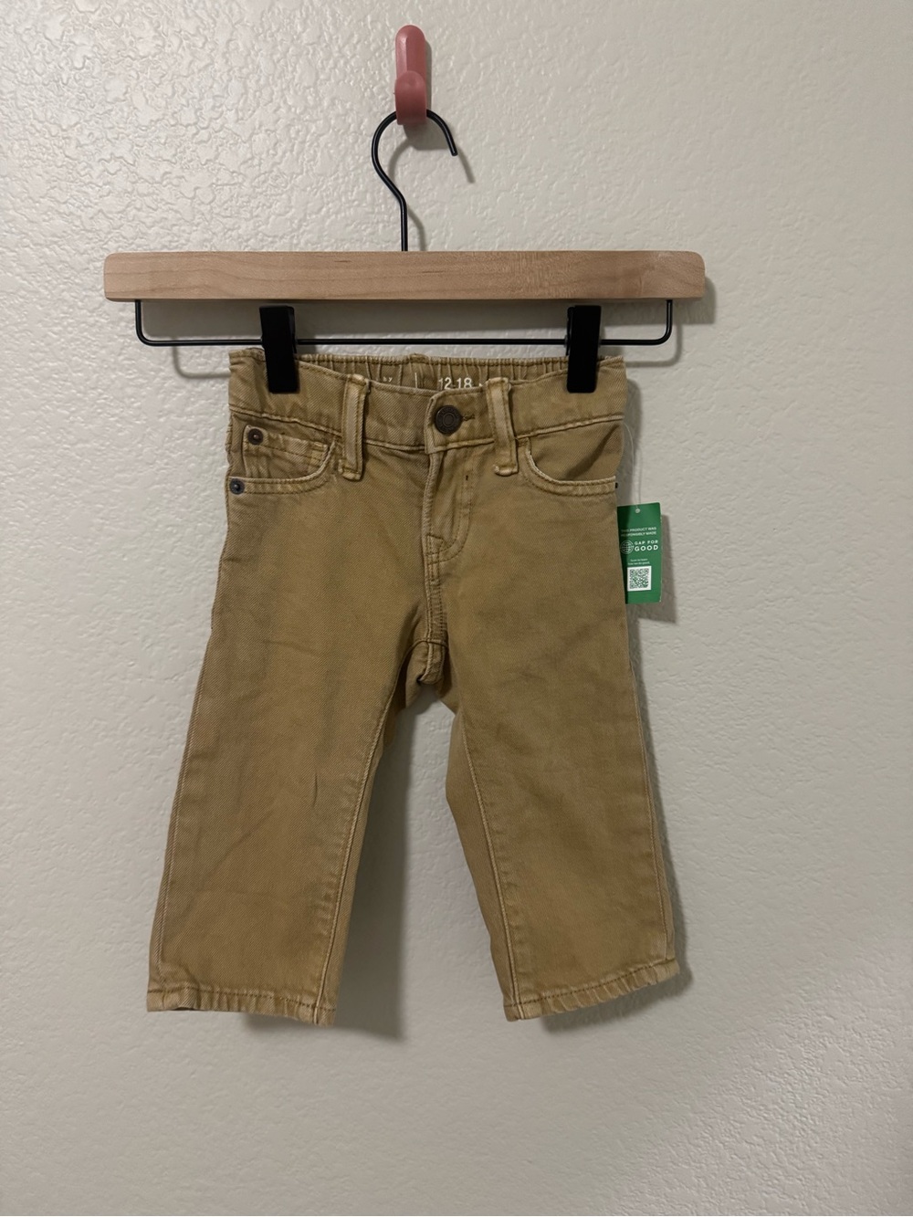 GAP Khaki/Tan Kids Jeans - Casual Straight Leg